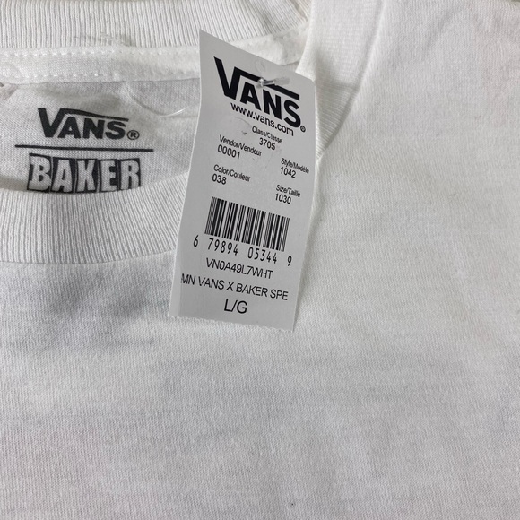 Vans x Baker Long Sleeve Tee T-Shirt - Picture 9 of 16